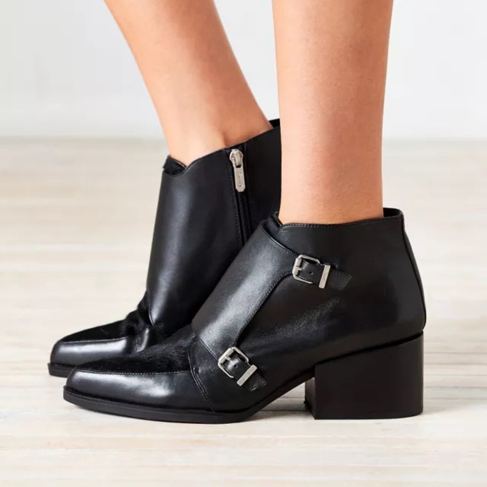 Sam Edelman Reese Black Ankle Boots